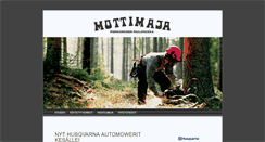 Desktop Screenshot of mottimaja.fi